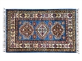 'TURKISH HAND-KNOTTED RUG' - BLUE